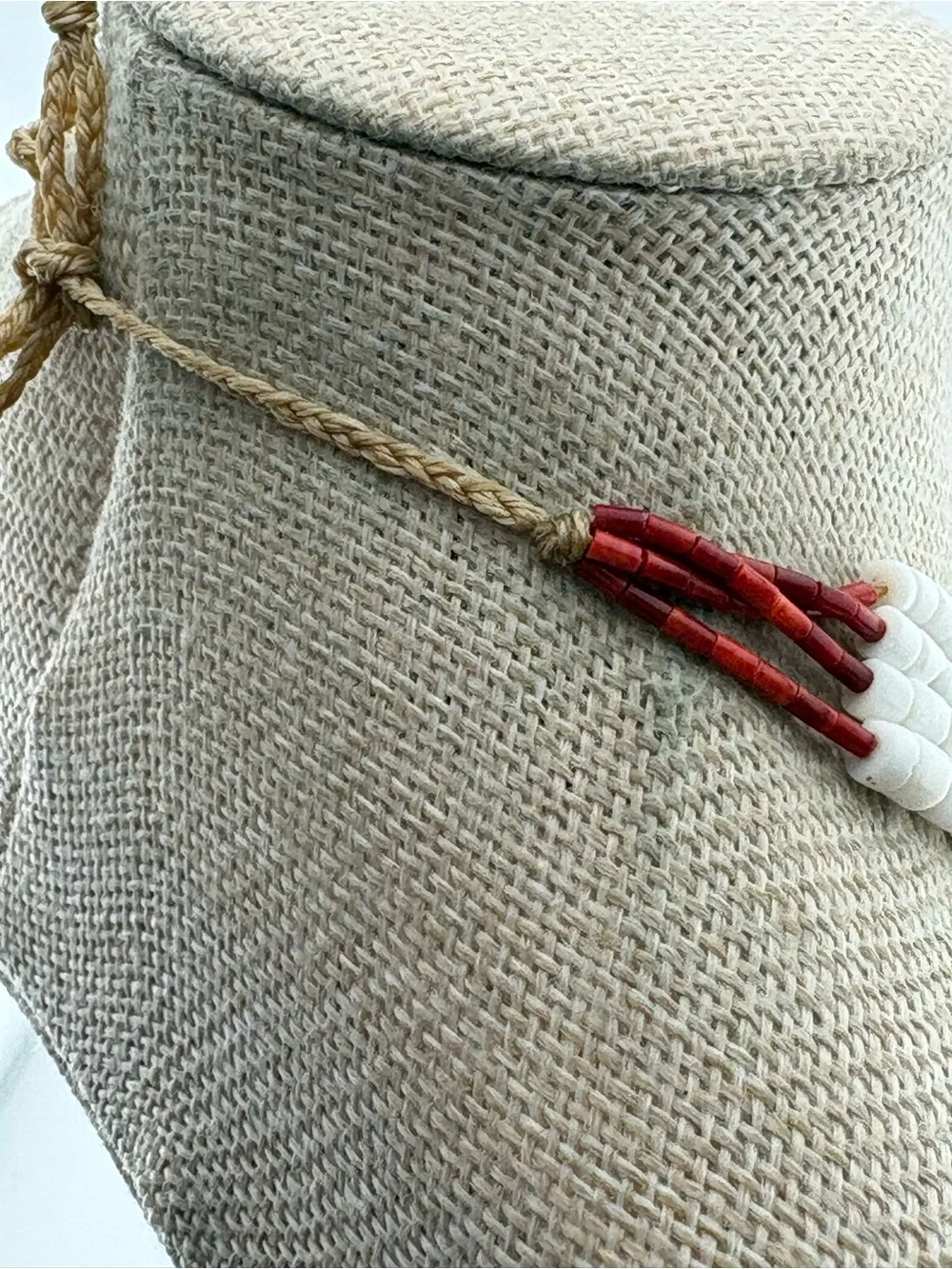 Santo Domingo Spiny Oyster Heishi Necklace